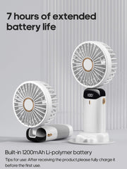 Rechargeable Handheld Mini Fan