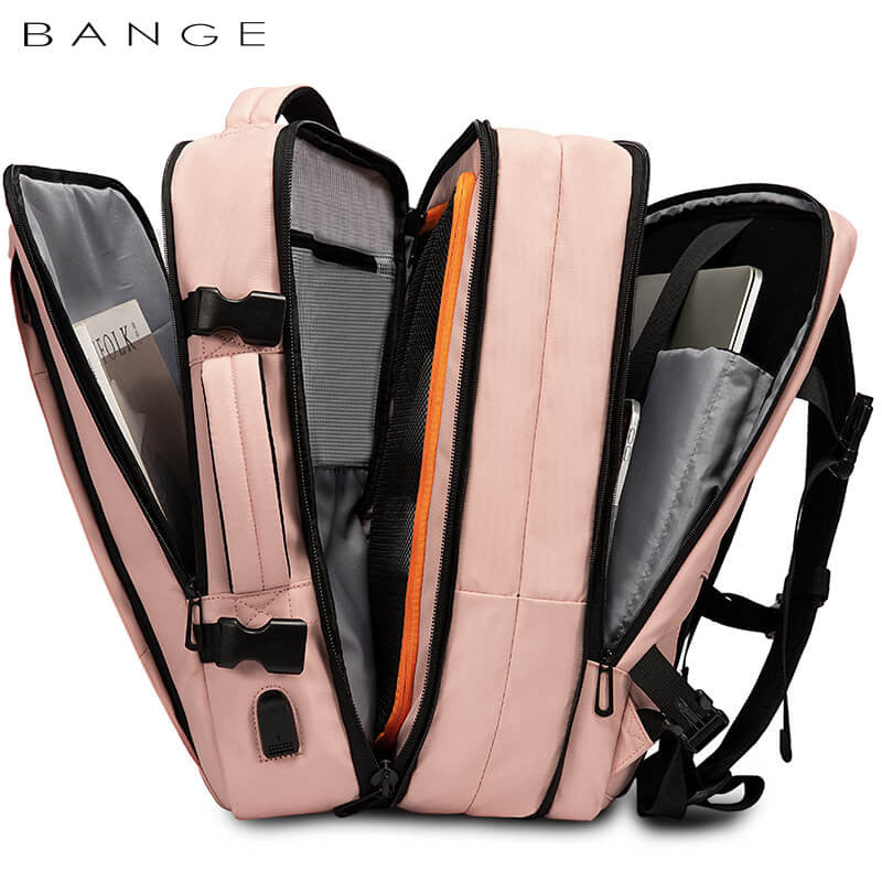 BANGE 45L Expandable Weekender Travel Backpack - Buyrouth