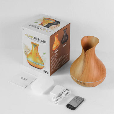 Wood Grain Essential Oil Aroma Diffuser