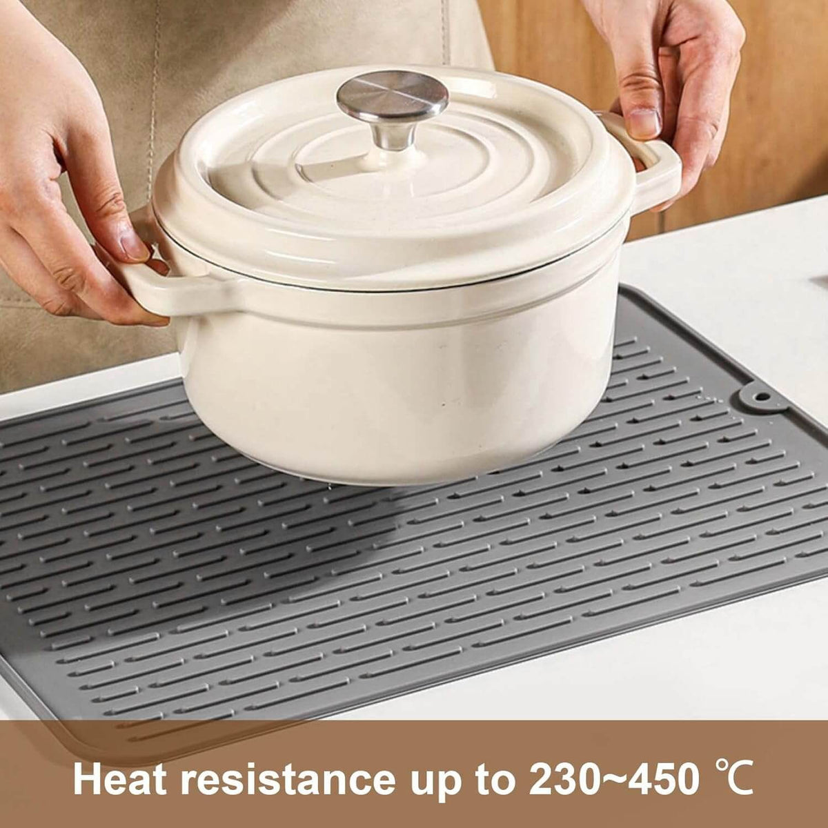 Multi Use Silicone Dish Drying Mat – view 5
