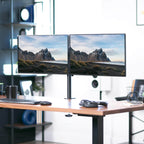 Adjustable Single & Dual Arm Monitor Desk Mount – view 7