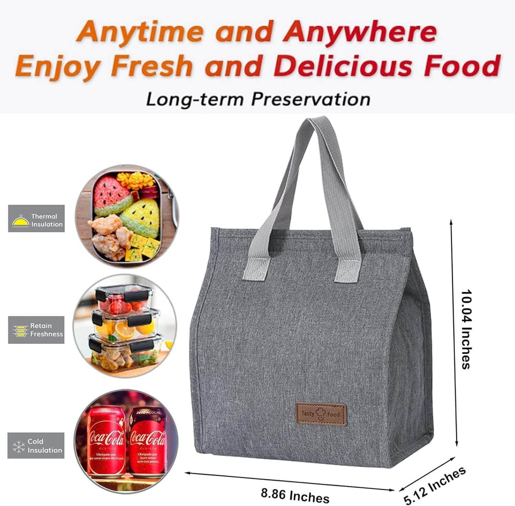 Reusable Insulated Lunch Tote Bag – view 4