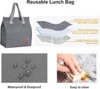 Reusable Insulated Lunch Tote Bag – view 5