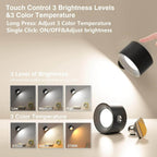 Rechargeable Cordless Rotatable Wall Light – view 2