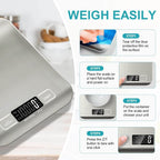 Digital Kitchen Cooking Scale – view 7