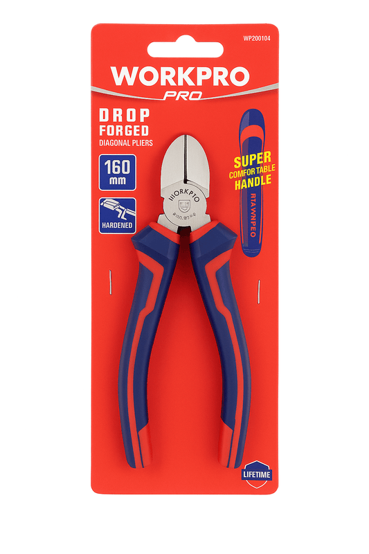 WORKPRO 6" Drop Forged Diagonal Pliers #WP231014