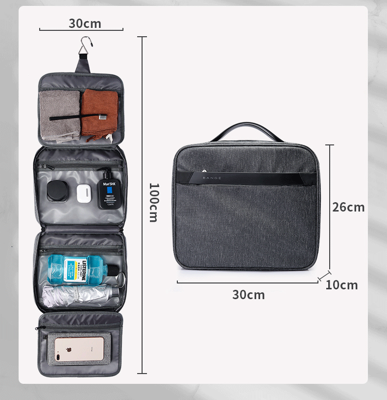 BANGE Toiletry Travel Pouch #7529 – view 20