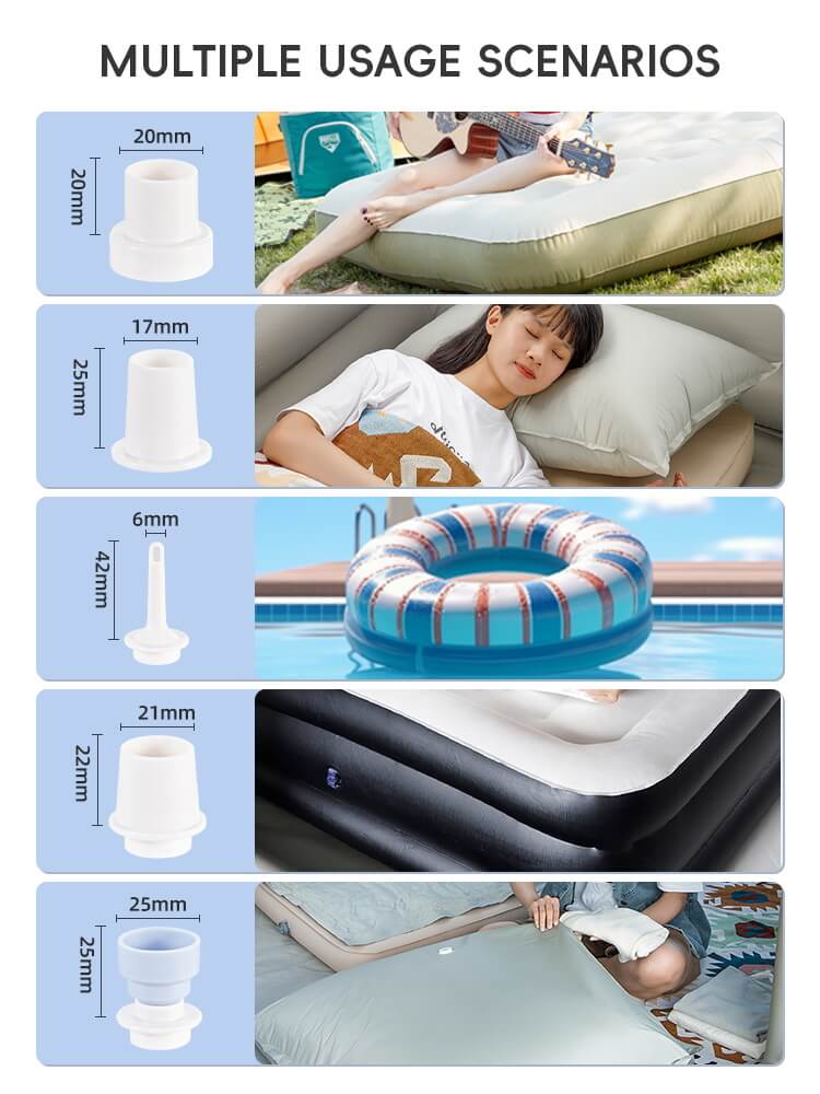 TAILI Multi-Use Electric Inflatable Smart Portable Pump #SG506 – view 4