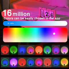 Tuya Smart Sunset Projection Lamp