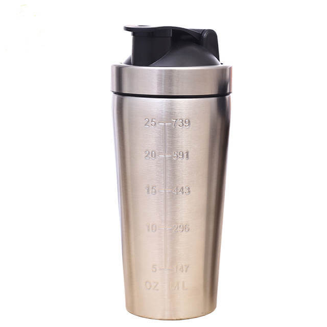 Stainless Steel Shaker Bottle with Ball - Buyrouth