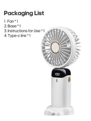 Rechargeable Handheld Mini Fan