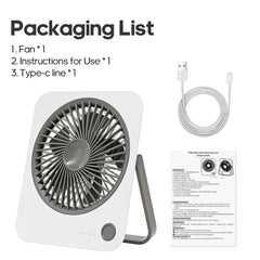 Rechargeable Portable Desk Fan #F59