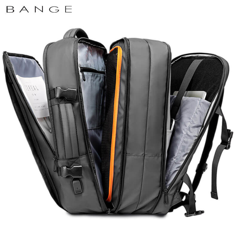 BANGE 45L Expandable Weekender Travel Backpack - Buyrouth