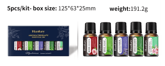 Henkey Aromatherapy Essential Oils Set of 5