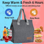 Reusable Insulated Lunch Tote Bag – view 2