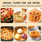 Air Fryer Square Disposable Paper Liners (Pack of 100) – view 7