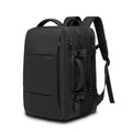 BANGE 45L Expandable Weekender Travel Backpack #1908D – Black