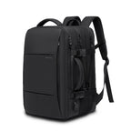 BANGE 45L Expandable Weekender Travel Backpack #1908D – Black