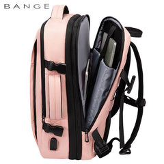 BANGE 45L Expandable Weekender Travel Backpack - Buyrouth