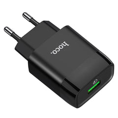 Hoco QC3.0 Single Port Wall Charger #C72Q - Buyrouth