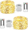 Waterproof IP65 LED Fairy String Lights Battery Operated with Remote – 5 Meters