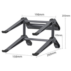 Multifunctional Laptop Stand with 6-in-1 Docking Station #C19U