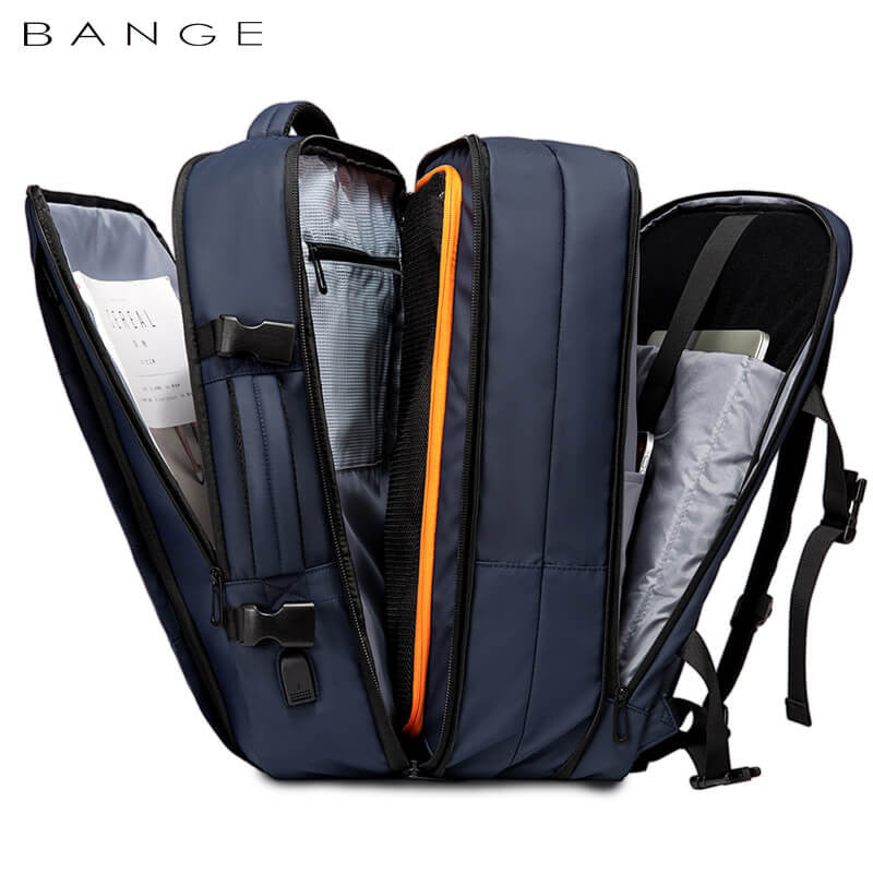 BANGE 45L Expandable Weekender Travel Backpack - Buyrouth