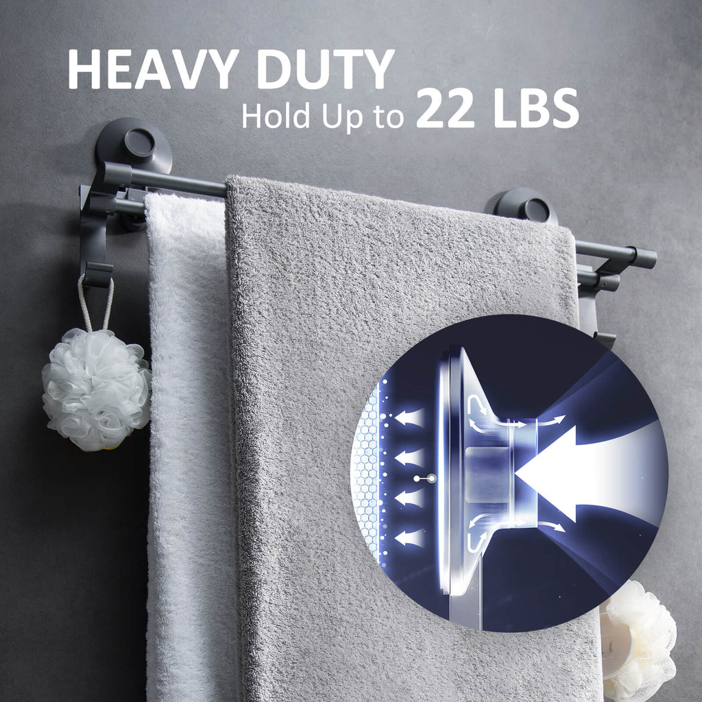 TAILI Space3.0 Heavy Duty Suction Towel Bar #AW838 – view 15