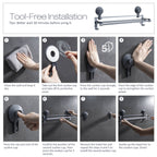 TAILI Space3.0 Heavy Duty Suction Towel Bar #AW838 – view 18
