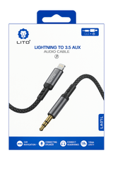 Lito Lightning to 3.5mm AUX Audio Cable #LA01L