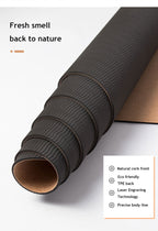 Natural Cork Yoga Mat with TPE Base