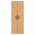 Natural Cork Yoga Mat with TPE Base