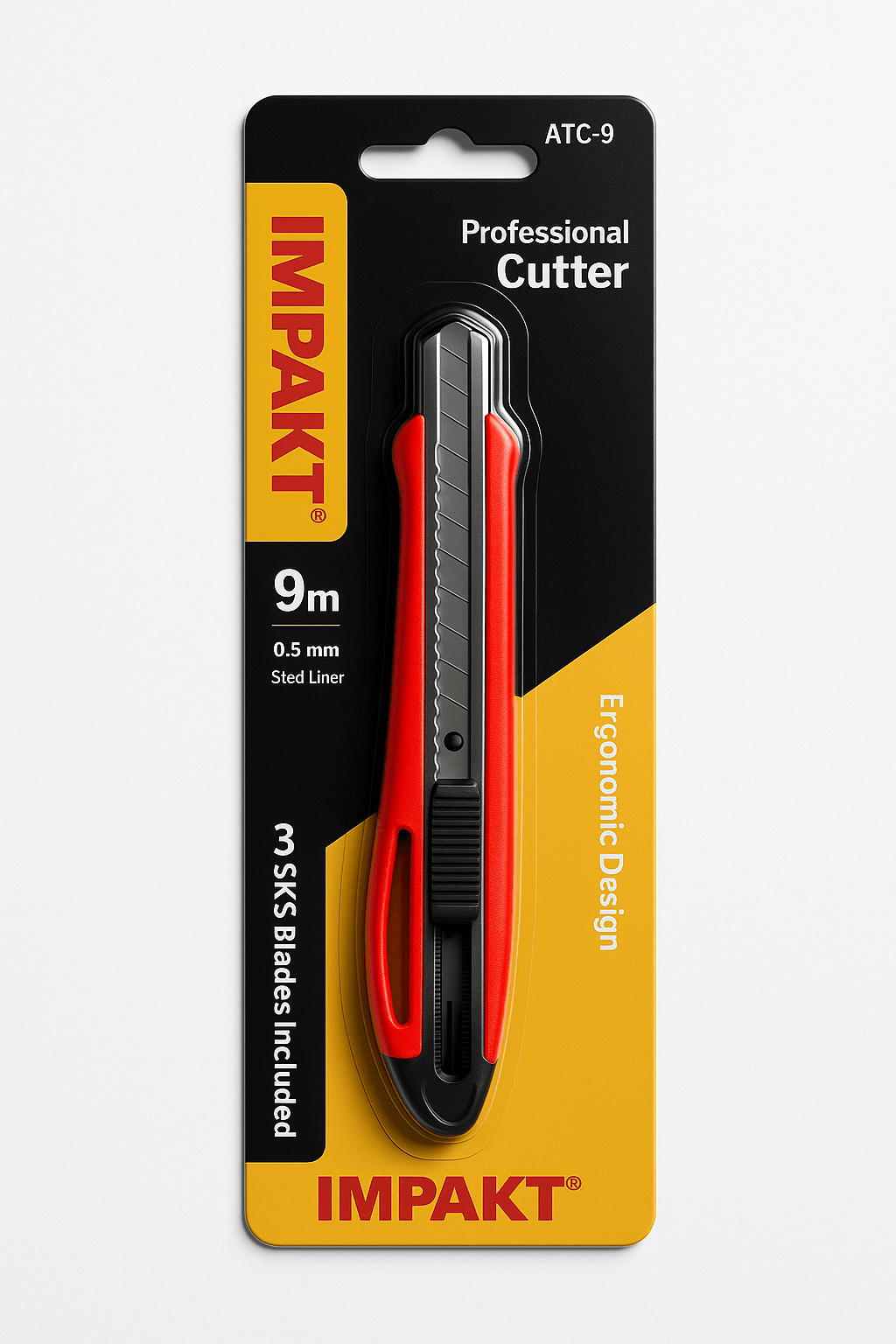 IMPAKT 9mm Professional Cutter #ATC9