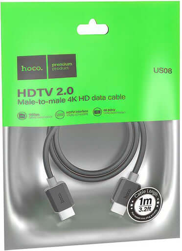 Hoco 4K Hdmi to Hdmi Cable #US08