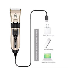 Rechargeable Electric Pet Grooming Trimmer Set