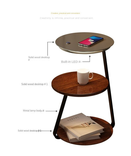 Glownest Bedside Table Floor Lamp