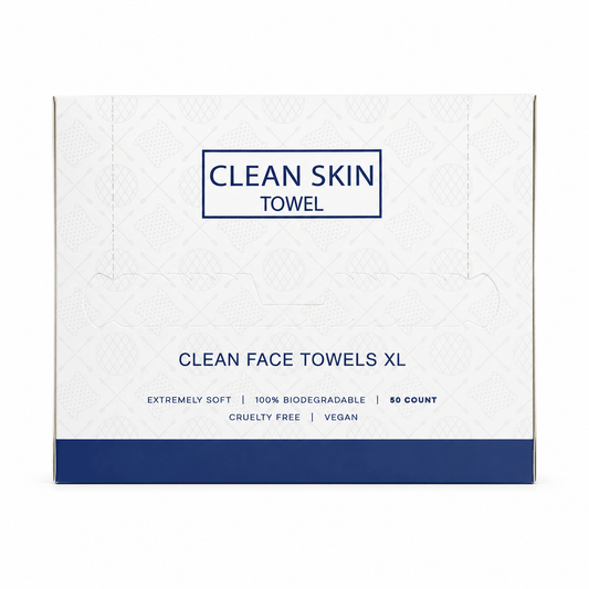 Clean Skin Disposable Cotton Face Towels