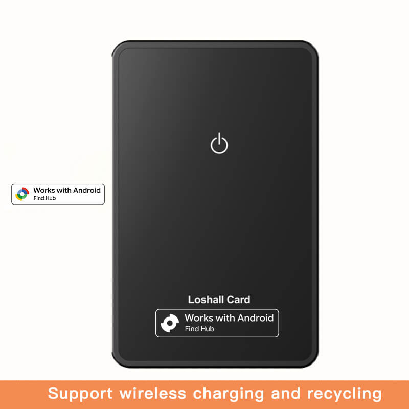 LOSHALL Smart Wallet Tracker Card for Android #F09A