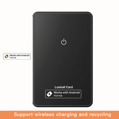 LOSHALL Smart Wallet Tracker Card for Android #F09A