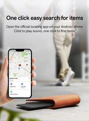 LOSHALL Smart Wallet Tracker Card for Android #F09A