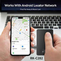 LOSHALL Smart Wallet Tracker Card for Android #F09A