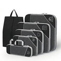 6 Piece Deluxe Travel Organizers Set