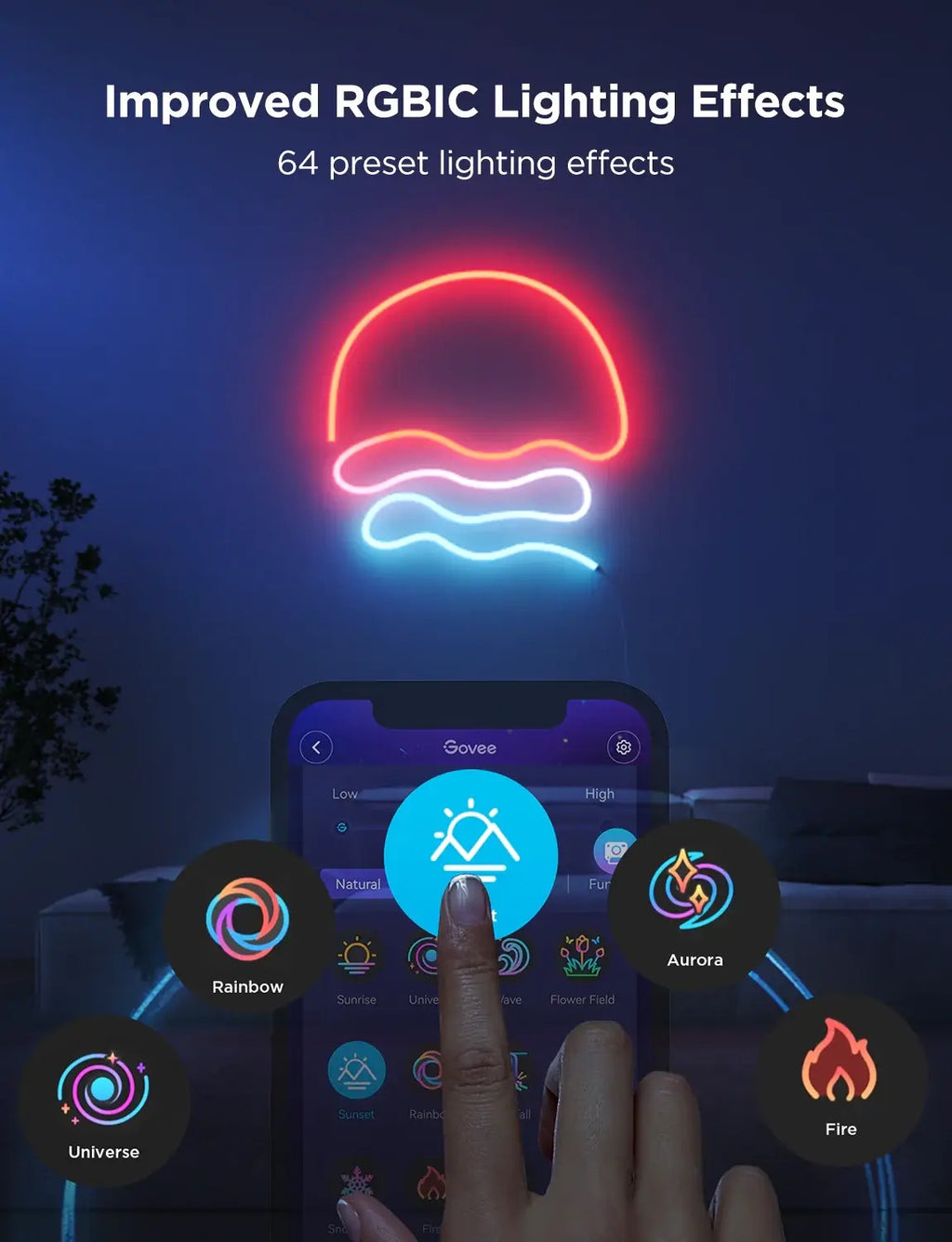 Govee 5 Meters Smart Neon Rope Light 2 – view 7