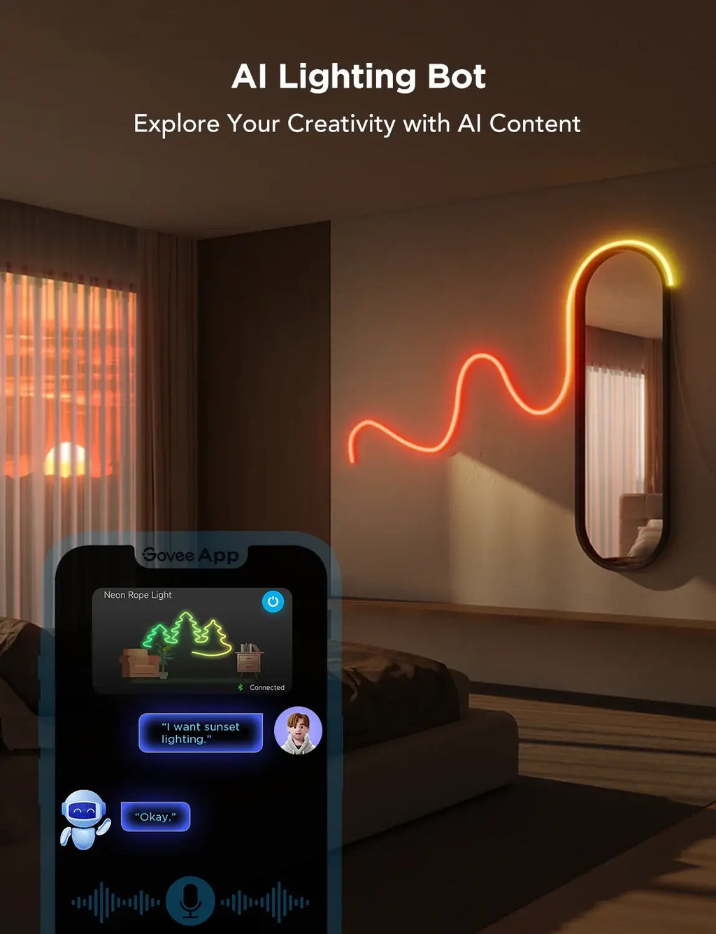 Govee 5 Meters Smart Neon Rope Light 2 – view 5