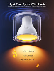 Govee GU10 RGBWW Smart Light Bulbs (Pack of 2) #H600D