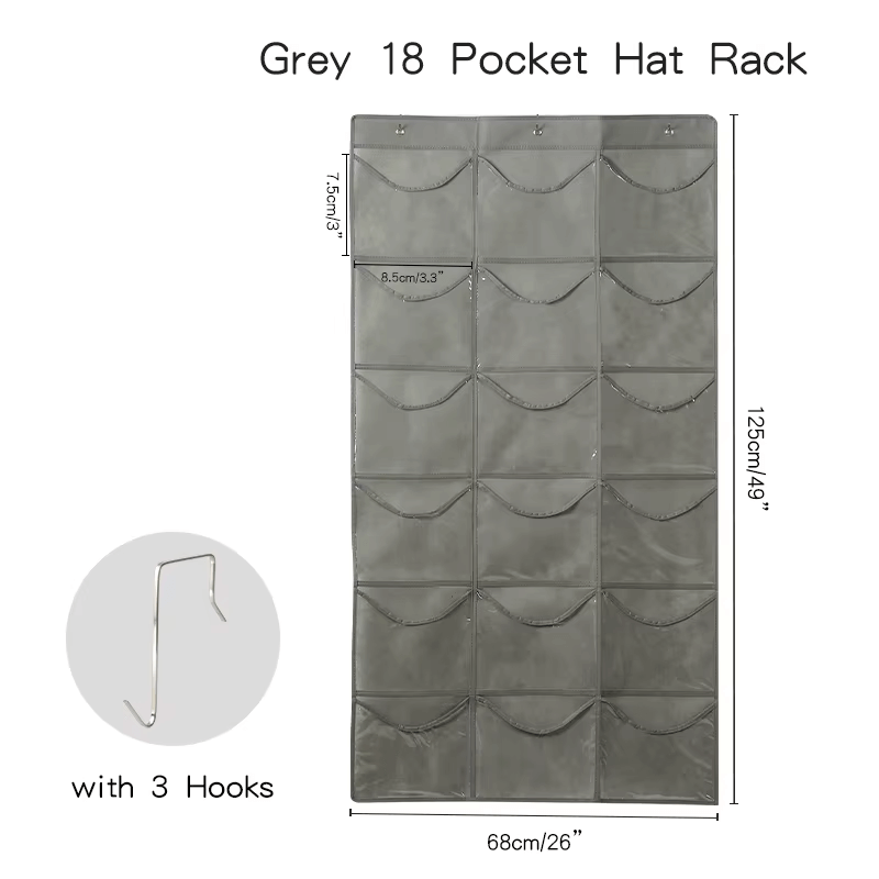 18 & 24 Pocket Cap Holder Organizer – view 7