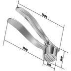 Stainless Steel Garlic Press – view 2
