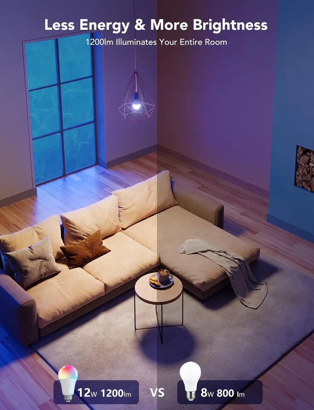 Govee 800lm Smart LED Bulb #H6004 – view 2