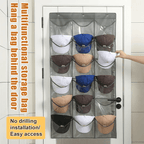 18 & 24 Pocket Cap Holder Organizer – view 4