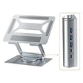 Adjustable Laptop Hub Docking Station Stand #E13SU – view 9